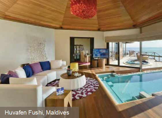 proyek kerjasama cellini furniture dengan huvafen fushi maldives