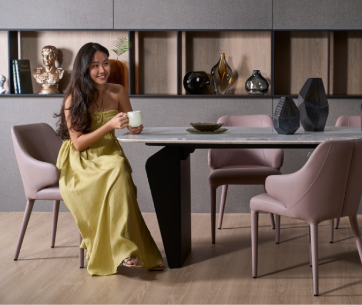 Dining table free dining chairs